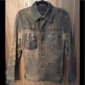 🔥VINTAGE EXPRESS LEATHER JACKET